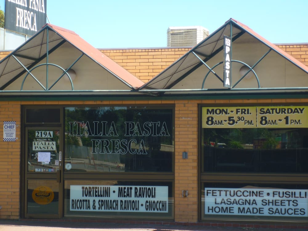 ITALIA PASTA FRESCA Updated September 2024 219a Henley Beach Rd