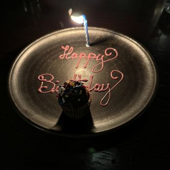 Cira - Birthday treat - Mediterranean Near Me - Chicago, Illinois
