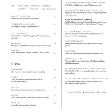 Stellini Trattoria - Page 2 December 4, 2019 menu - Italian Near Me - Grapevine, Texas Stellini Trattoria - Page 2 December 4, 2019 menu - Italian Near Me - Grapevine, Texas