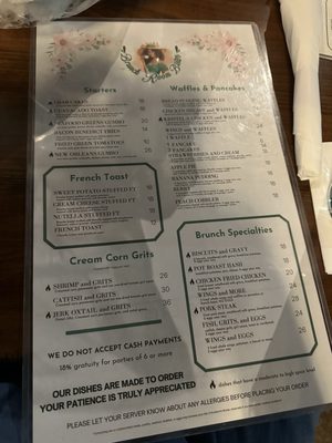 Menu photo 6 Brunch Room Bistro Forney, TX