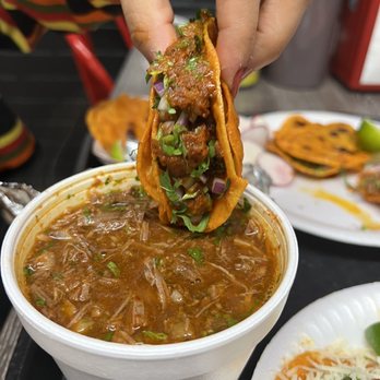 Teddy’s Red Tacos - Consome dip - Tacos Near Me - Inglewood, California Teddy’s Red Tacos - Consome dip - Tacos Near Me - Inglewood, California