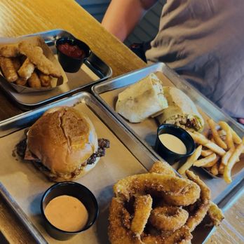 Smash'd - Mozzarella Cheese Sticks, Hawaiian Smash'd, Garlic Parm Chicken Burrito - Burgers Near Me - San Antonio, Texas Smash'd - Mozzarella Cheese Sticks, Hawaiian Smash'd, Garlic Parm Chicken Burrito - Burgers Near Me - San Antonio, Texas