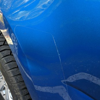 Tripp's Auto Body - Back passenger crinkle - Body Shops Near Me - Grass Valley, California