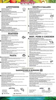 Menu photo 5 Rainforest Cafe Grapevine, TX