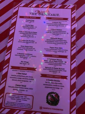 Menu photo 1 The Ordinarie Long Beach, CA
