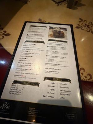 Menu photo 2 Lola's A Louisiana Kitchen Las Vegas, NV