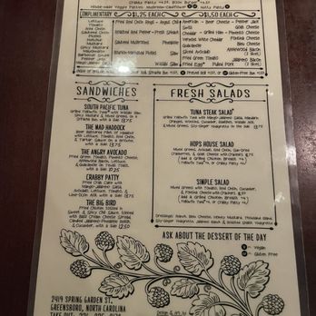 Hops Burger Bar - Menu - Burgers Near Me - Greensboro, North Carolina