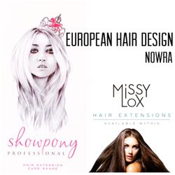 European Hair Design - Hair extensions by Missy Lox and Showpony