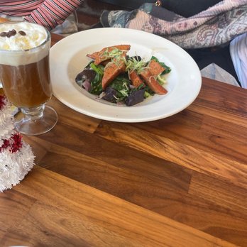 Frothy Monkey - Andouille hash - Cafes Near Me - Birmingham, Alabama