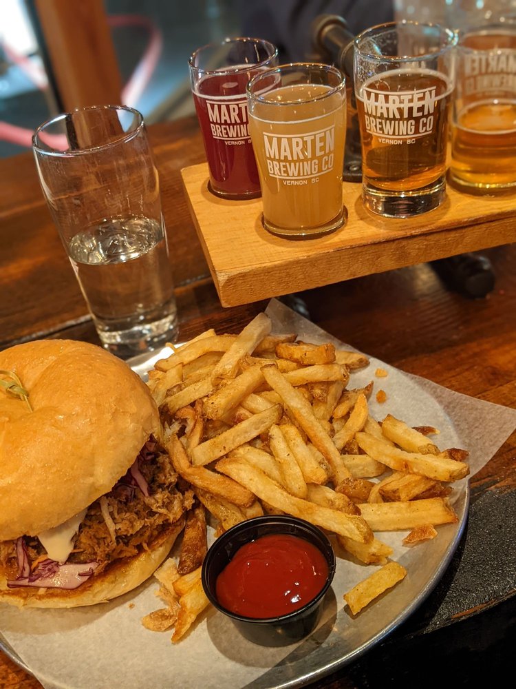 MARTEN BREWING 47 Photos & 18 Reviews Breweries 2933A 30th Avenue, Vernon, BC Restaurant
