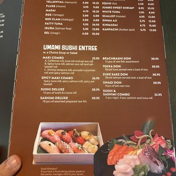 Umami Sushi - Menu - Sushi Bars Near Me - Ardsley, New York Umami Sushi - Menu - Sushi Bars Near Me - Ardsley, New York