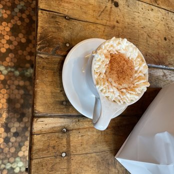 Temple Coffee - Mexican mocha with oat milk - Coffee & Tea Near Me - Sacramento, California