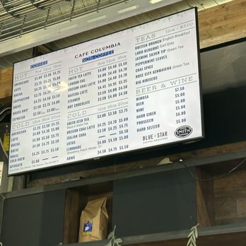 Cafe Columbia - Menu - Coffee & Tea Near Me - Wenatchee, Washington