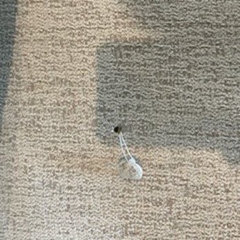 Arhaus - Damaged, loose button on main sofa cushion - Furniture Stores Near Me - McLean, Virginia