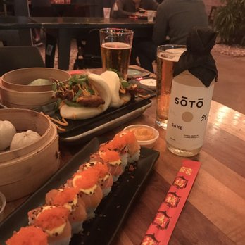 1-800-Lucky - Sushi, dim sum, bao, sake - Asian Fusion Near Me - Miami, Florida