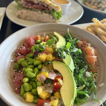 C Level - ahi tuna & salmon poke - New American Near Me - San Diego, California C Level - ahi tuna & salmon poke - New American Near Me - San Diego, California