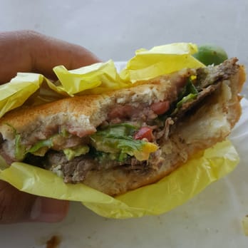 Mex Express - Amazing torta, as you can see! Ha also comes with season fries or reg fries. Highly recommend! - Food Trucks Near Me - Huntington Beach, California Mex Express - Amazing torta, as you can see! Ha also comes with season fries or reg fries. Highly recommend! - Food Trucks Near Me - Huntington Beach, California
