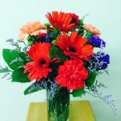 House, Of Flowers - Mixed Gerber Bqt