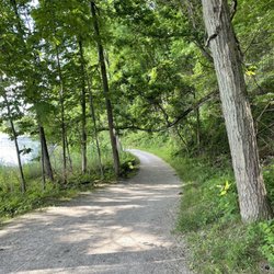 Independence Oaks County Park - First bike trail of the year