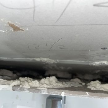 Tap Remodeling - Behind the vanity. Vanity is supported to the tile and the tiles supported to the wall with just material. - Painters Near Me Tap Remodeling - Behind the vanity. Vanity is supported to the tile and the tiles supported to the wall with just material. - Painters Near Me