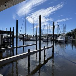 Bayou Joe's Marina & Grill - View from waiting area