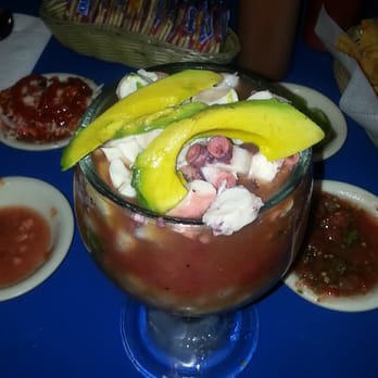 Mariscos Espinoza - Mixed combination Shrimp cocktail. ...the large one! - Mexican Near Me - San Bernardino, California Mariscos Espinoza - Mixed combination Shrimp cocktail. ...the large one! - Mexican Near Me - San Bernardino, California