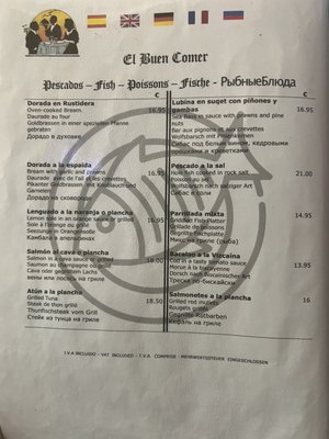 Menu photo 3 El Buen Comer Alicante, A