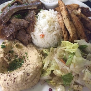 Blue Olive Grill - Gyro/chicken combo - Middle Eastern Near Me - Mckinney, Texas