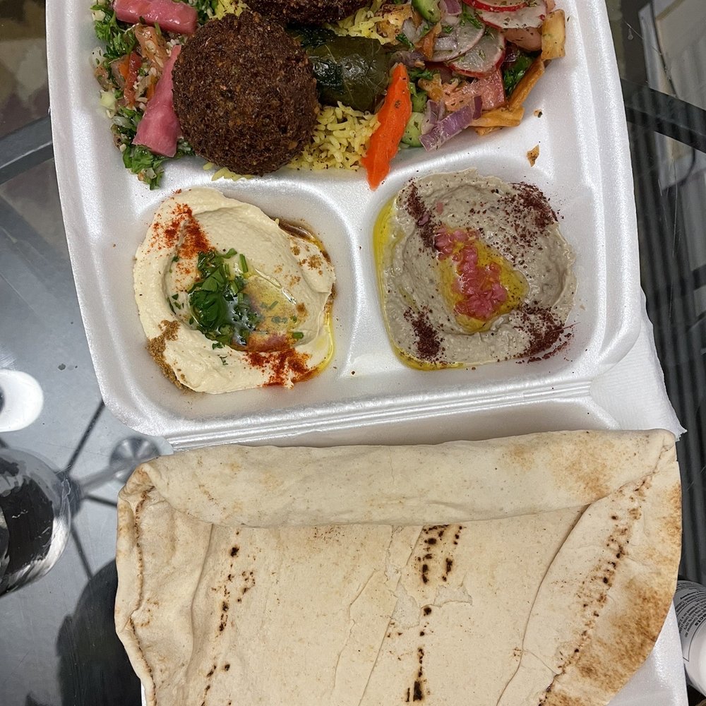 Golden Falafel - Vegetarian Combo - Falafel Near Me - Denver, Colorado