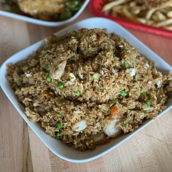 Boiling Dragon - Dragon seafood fried rice - Pan Asian Near Me - Pearland, Texas