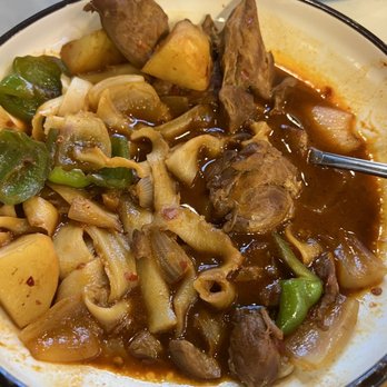 Noodle St - Waaay too salty braised chicken. DO NOT ORDER - Noodles Near Me - Arcadia, California