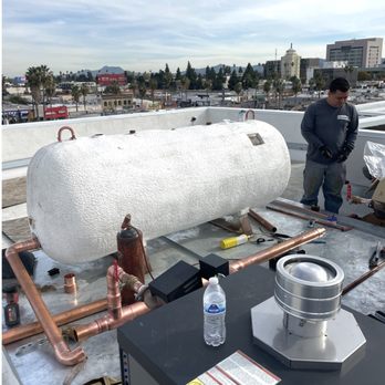 LA Metro Plumbing - Another Installation of two LAARS Mighty Therm 2 units and storage tank - Plumbing Near Me LA Metro Plumbing - Another Installation of two LAARS Mighty Therm 2 units and storage tank - Plumbing Near Me