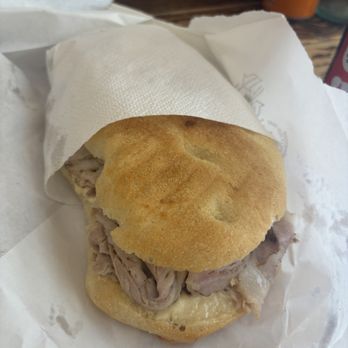Fuorinorma - Porchetta sandwich - Italian Near Me - Rome, RM Fuorinorma - Porchetta sandwich - Italian Near Me - Rome, RM