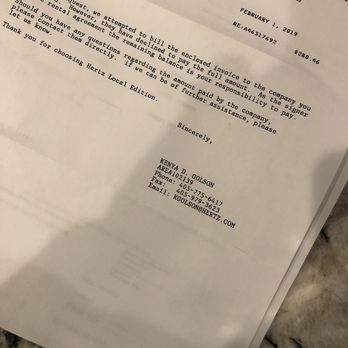 Gerber Collision & Glass - Bill dated Feb 1, 2019 from when my car was in the shop in September of 2018. - Body Shops Near Me - Jacksonville, Florida Gerber Collision & Glass - Bill dated Feb 1, 2019 from when my car was in the shop in September of 2018. - Body Shops Near Me - Jacksonville, Florida