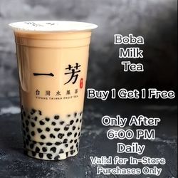 Yi Fang Taiwan Fruit Tea - Promotion 12/2022