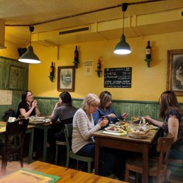 Colorful place. More importantly, the aromas wafting through from the kitchen are wonderful! Colorful place. More importantly, the aromas wafting through from the kitchen are wonderful!
