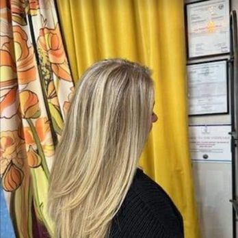 Imana Sky Salon - After Jessica's color, trim & blow dry. - Hair Salons Near Me - San Marcos, California Imana Sky Salon - After Jessica's color, trim & blow dry. - Hair Salons Near Me - San Marcos, California