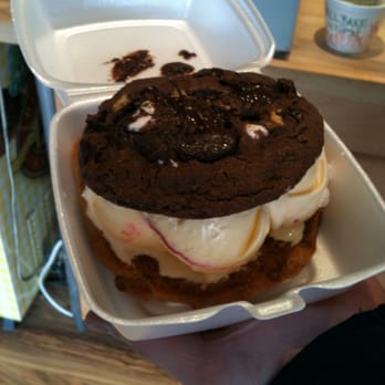 Insomnia Cookies - he put three scoops on there. i wanted to hug him. - Desserts Near Me - Indianapolis, Indiana Insomnia Cookies - he put three scoops on there. i wanted to hug him. - Desserts Near Me - Indianapolis, Indiana