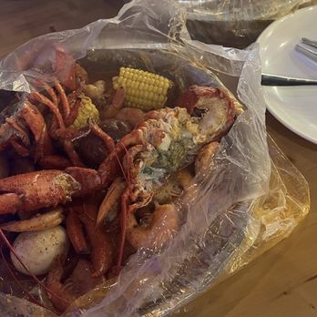 The Monster Crab - Live Lobster Special $20 shrimp head off $20 - Seafood Near Me - Carle Place, New York