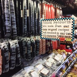 Kountry Pride Farms Sausage & Meat Shop - I never sausage a collection of homemade braunschweiger, liver and summer sausage, hot dogs, brats, Thuringer, cheese of all kinds...