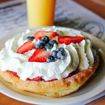 Penny Ann’s Cafe - a pastry with whipped cream, strawberries, and blueberries - Breakfast & Brunch Near Me - West Bountiful, Utah Penny Ann’s Cafe - a pastry with whipped cream, strawberries, and blueberries - Breakfast & Brunch Near Me - West Bountiful, Utah