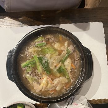 ON Korean Kitchen - Bulgogi hot pot lunch combo(뚝배기 불고기 런치한상) - Korean Near Me - Corona, California