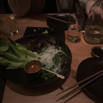 SUSHI-SAN - BBQ Beef Lettuce Wraps - Sushi Bars Near Me - Chicago, Illinois