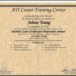 Sanctified Skin Care - Jolana Young Medical Aesthetician Asthetics Laser Certificate