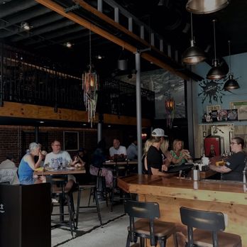 Squid Ink Eclectic Eats & Drinks - View from our window seat - Gastropubs Near Me - Mobile, Alabama