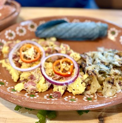 Los Chilaquiles Mexican Breakfast by null