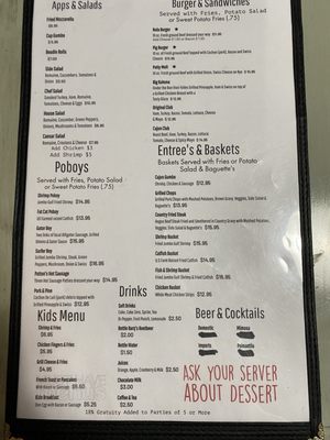 Menu photo 2 Panola's Cafe Kiln, MS Menu photo 2 Panola's Cafe Kiln, MS