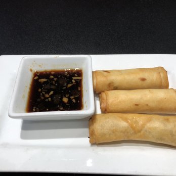 Pho Cafe - 3 Piece Egg Roll with Scallion Soy Sauce - Vietnamese Near Me - Louisville, Kentucky