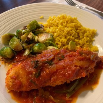 French Quarter Bistro - Salmon Provençal - French Near Me - Saint Thomas, Virgin Islands