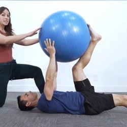Performance Place Sports Care & Chiropractor - Example of some of the starting rehab we give as rehab chiropractors. Stability and strength exercises help address muscle strains